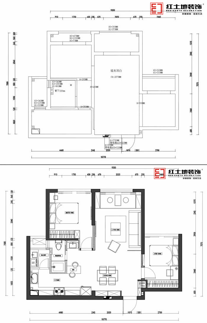 珠海90后年轻爸妈的装修设计，80平米北欧精致浪漫的家！